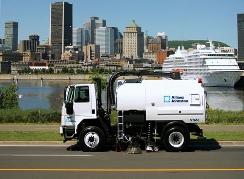 Vacuum Street Sweepers Allianz Johnston VT650/VT800